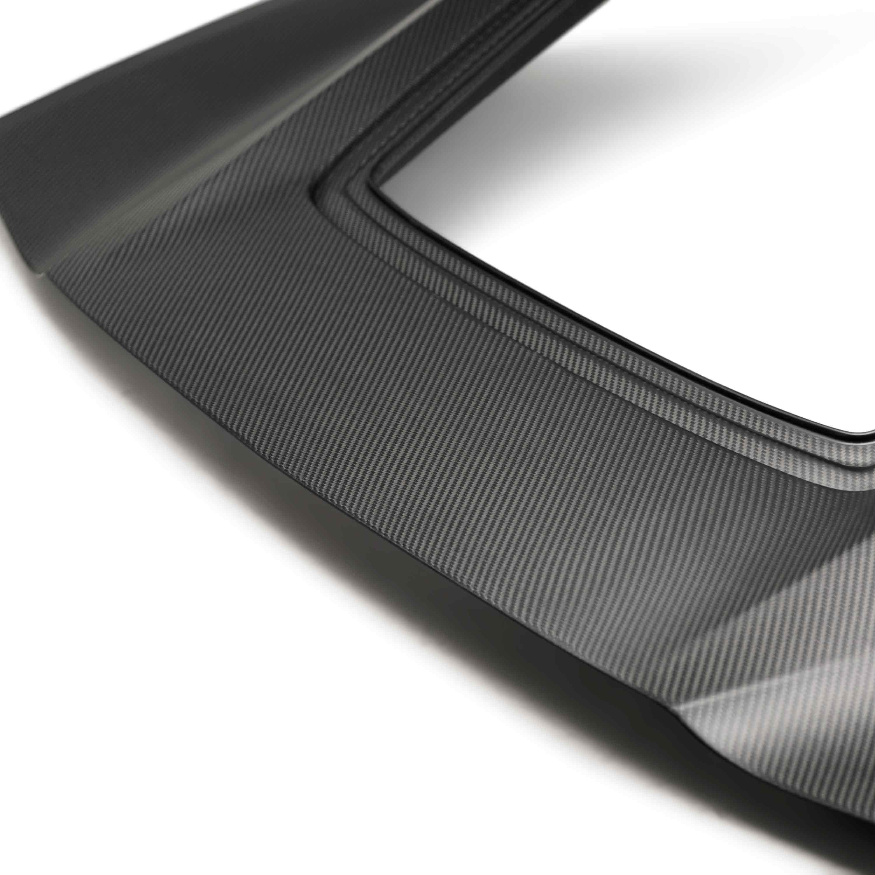 2014-2019 Chevrolet Corvette C7 Stingray & Z06 Tail Light Bezels Pair - Anderson Composites AC TL14CHC7 DRY Carbon Fiber - Perfect for Car Upgrades & Customization