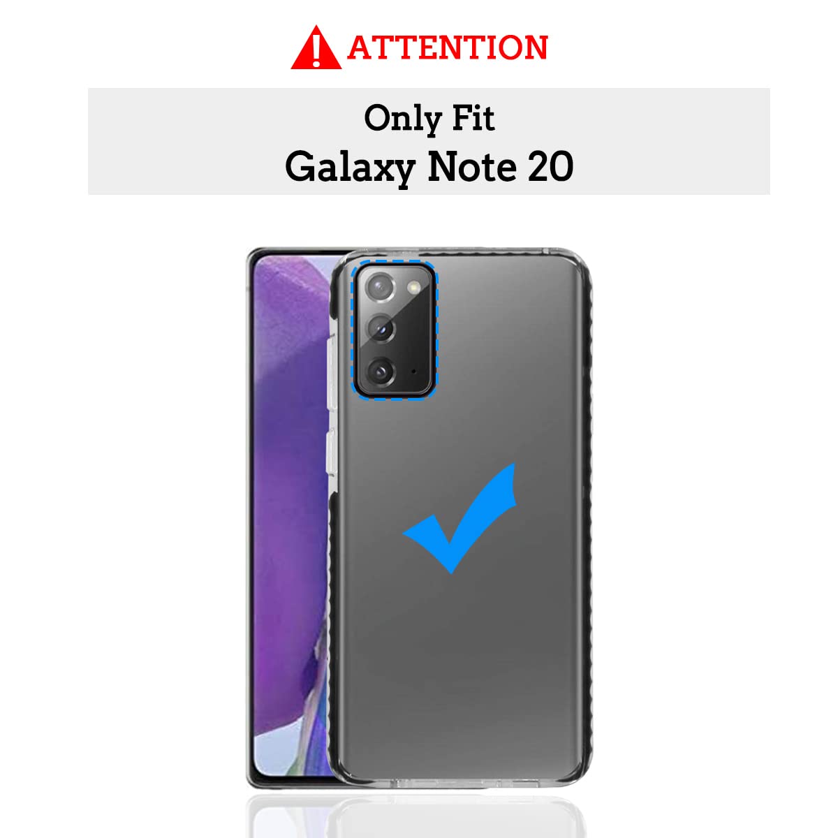 Custom Printed Samsung Galaxy Note 20 Phone Case - HD Photo Soft TPU Cover with Full Body Protection | Anti-Scratch Durable Case | Perfect Personalized Gift for Men & Women | Black | Ideal for Everyday Use, Travel & Special Occasions