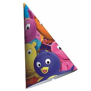 Backyardigans Birthday Party Supplies - Cone Hats for Kids, Themed Party Decorations, Cartoon Character Hats for Birthday Celebrations & Festive Events - Perfect for Themed Parties, Costume Accessories, and Fun Gatherings
