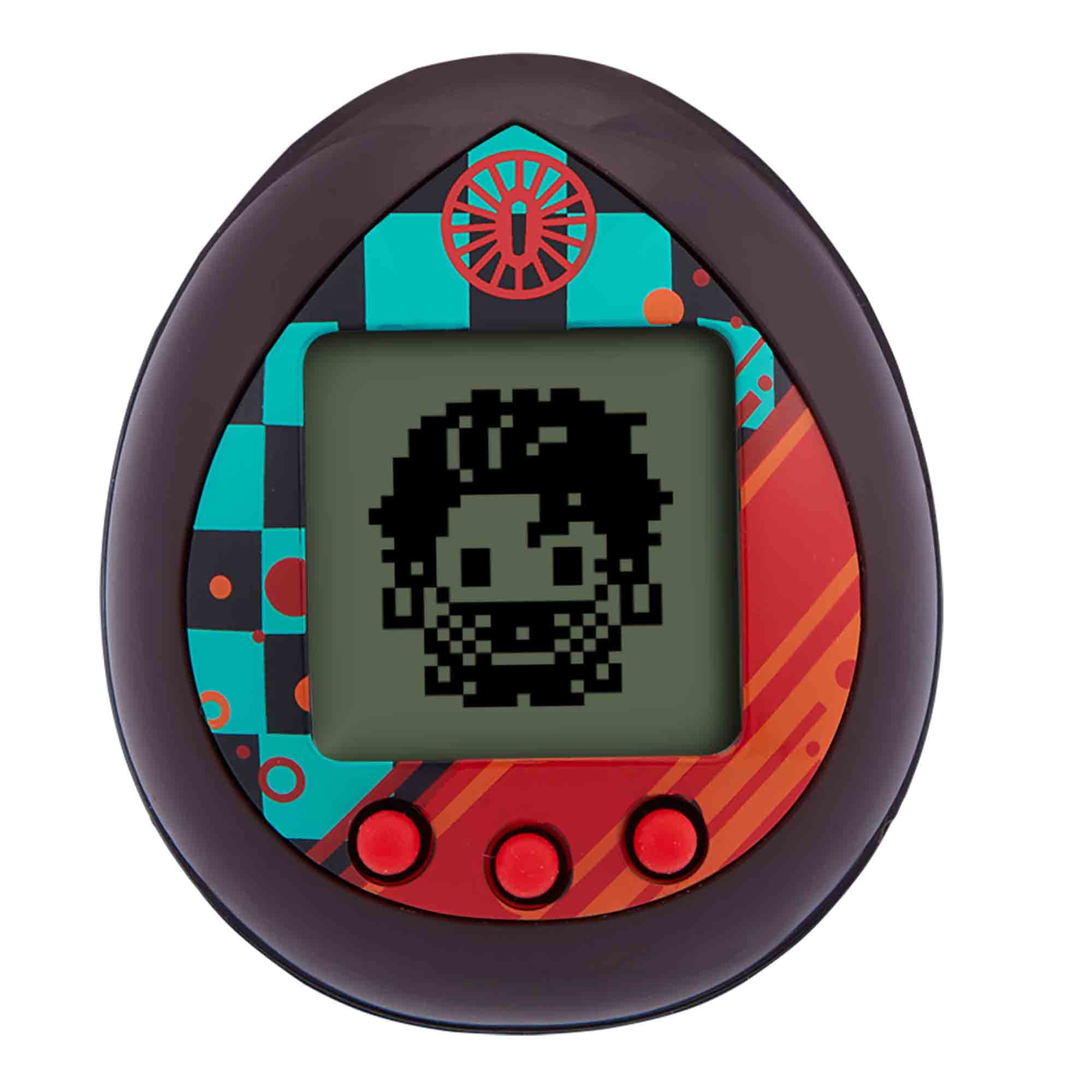 Tamagotchi Nano x Demon Slayer - Dance of The Fire God Edition | Digital Pet Game for Kids & Adults | Perfect Gift for Anime Fans & Collectors | Play at Home, School, or Travel
