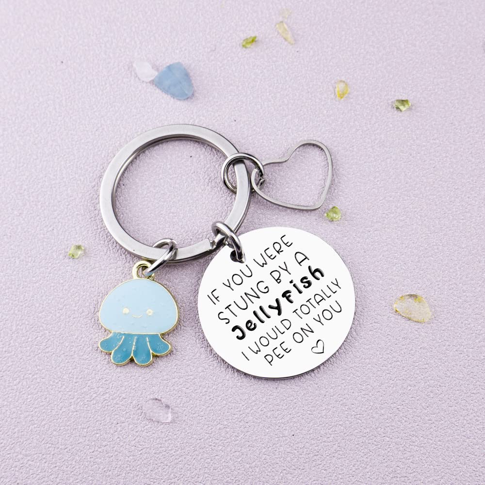 Best Friend Keychain - Funny Friendship Gifts for Teen Girls, Boys, Women & Men - Perfect for Birthdays, Anniversaries & Everyday Carry