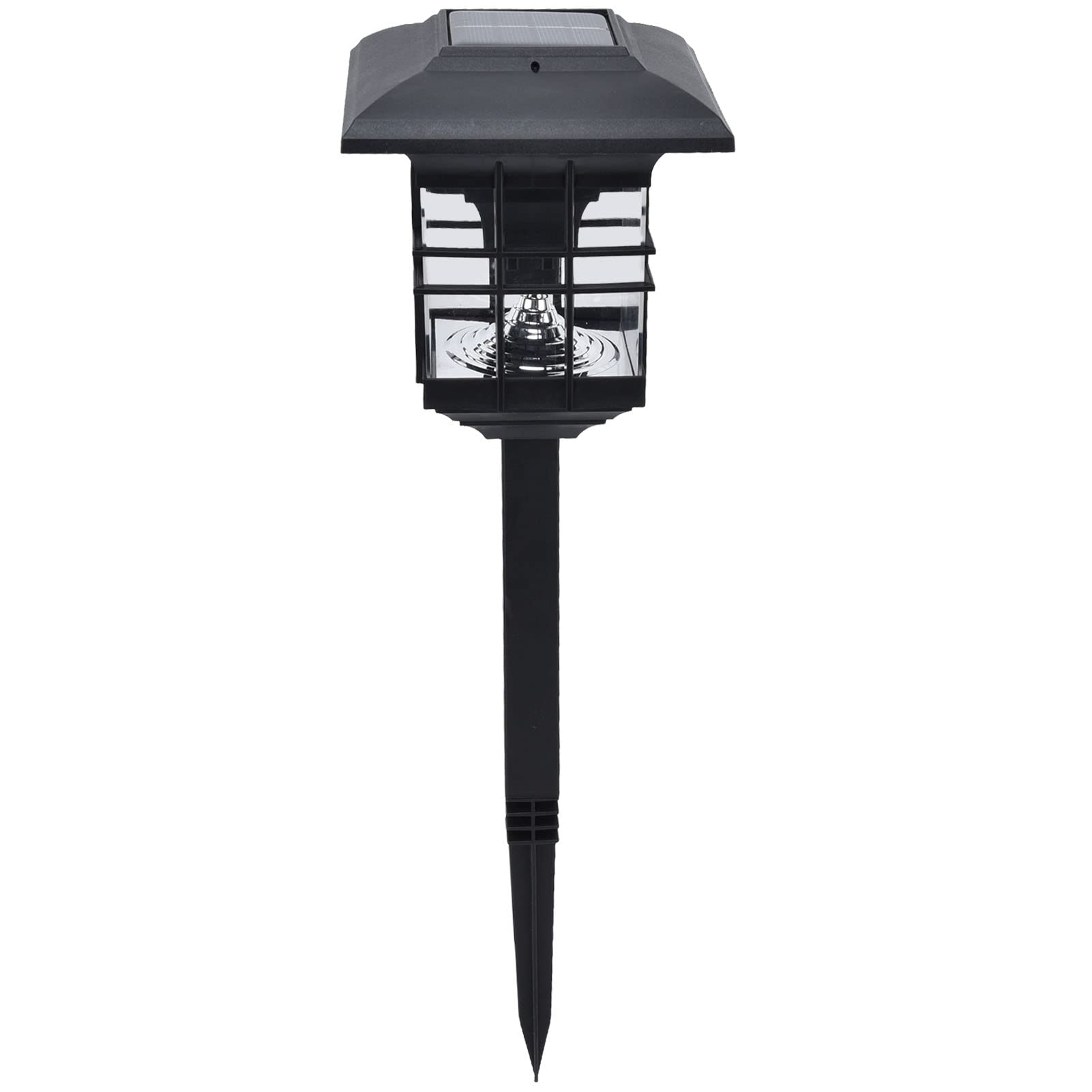 TOPINCN Solar Pathway Lights - Waterproof Solar Garden Lights with Energy Saving Plastic Material for Community, School, Walkway & Backyard Decor | Outdoor Landscape Lighting for Patio, Driveway & Lawn