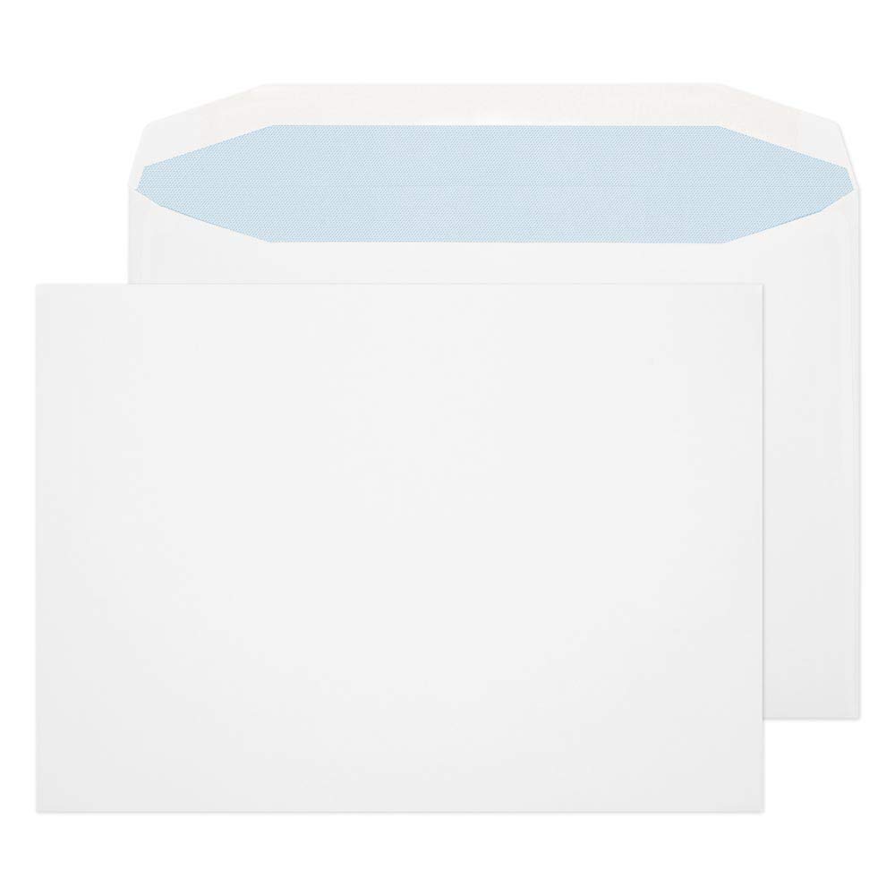 Purely Everyday C4+ 240 x 330 mm 100 GSM Self-Sealing Mailing Envelopes (9709) White - Pack of 250 - Perfect for Shipping Documents, Photos, Invitations & Business Mail