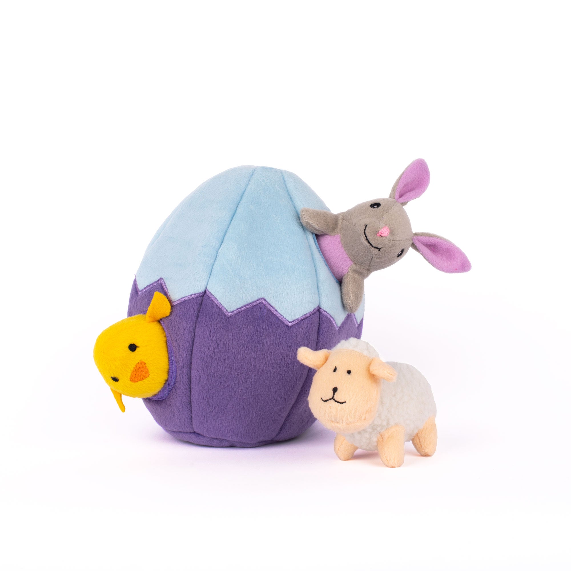 Zippy Burrow Easter Egg and Friends - Fun Easter Egg Hunt Toys for Kids, Party Favors, and Spring Decorations - Perfect for Easter Celebrations, Birthday Parties, and Classroom Activities