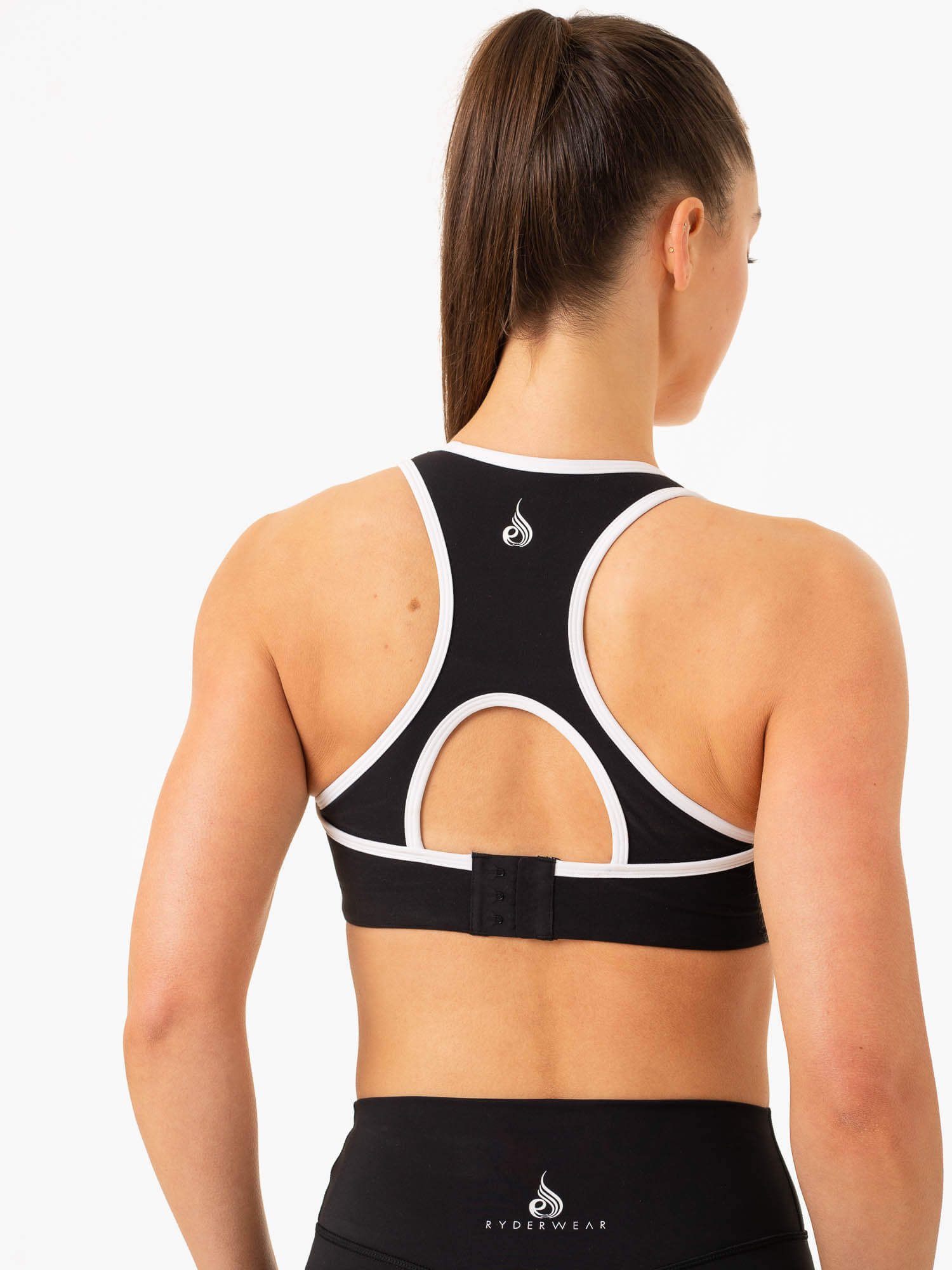 High Impact Sports Bra for Women - Breathable & Supportive Workout Top - Black - Ideal for Running, Gym & High-Intensity Training