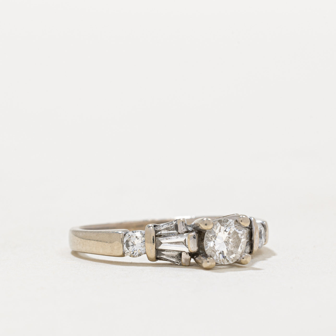 0.67ctw Diamond Engagement Ring for Women - Size 6 | Round Cut Solitaire Wedding Band | Perfect for Proposals, Anniversaries & Special Occasions