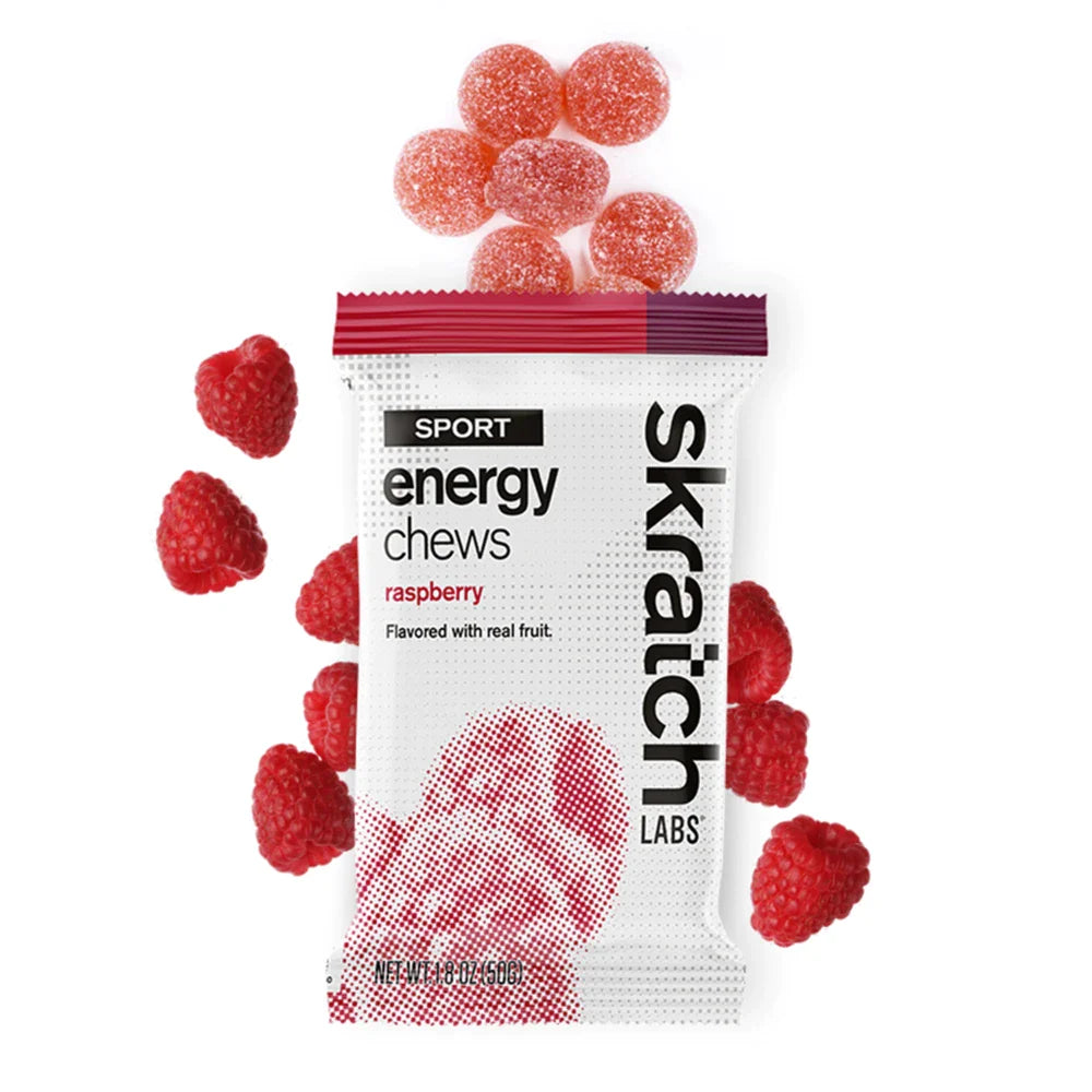 Skratch Labs Sports Energy Chews - Natural Electrolyte Chews for Endurance Athletes, Runners & Cyclists | Quick Energy Boost During Workouts & Races