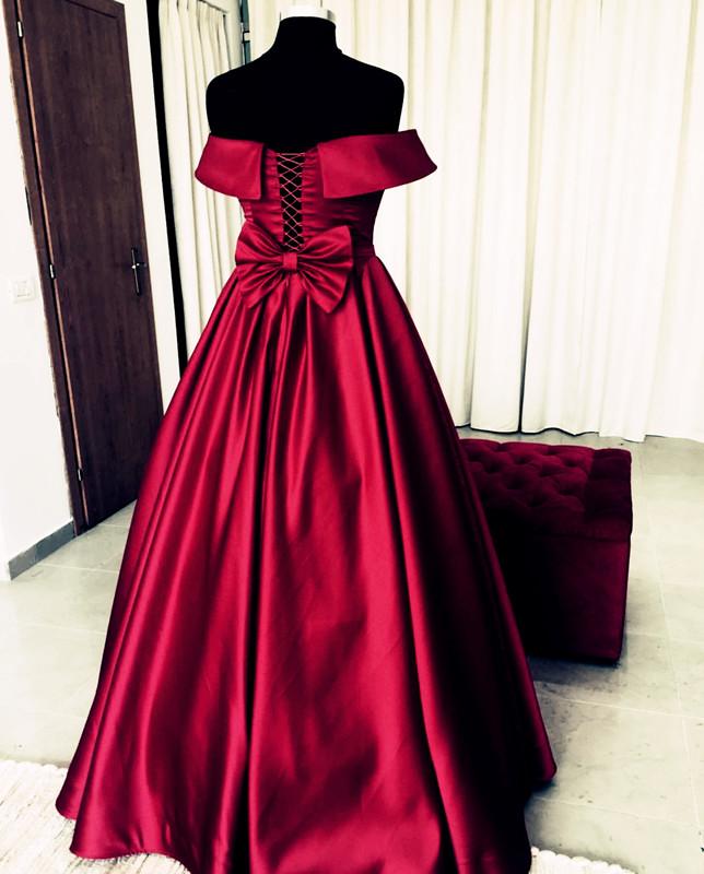 Elegant Bow Back Prom Dresses & Off Shoulder Ball Gowns for Formal Dances, Evening Galas & Special Occasions