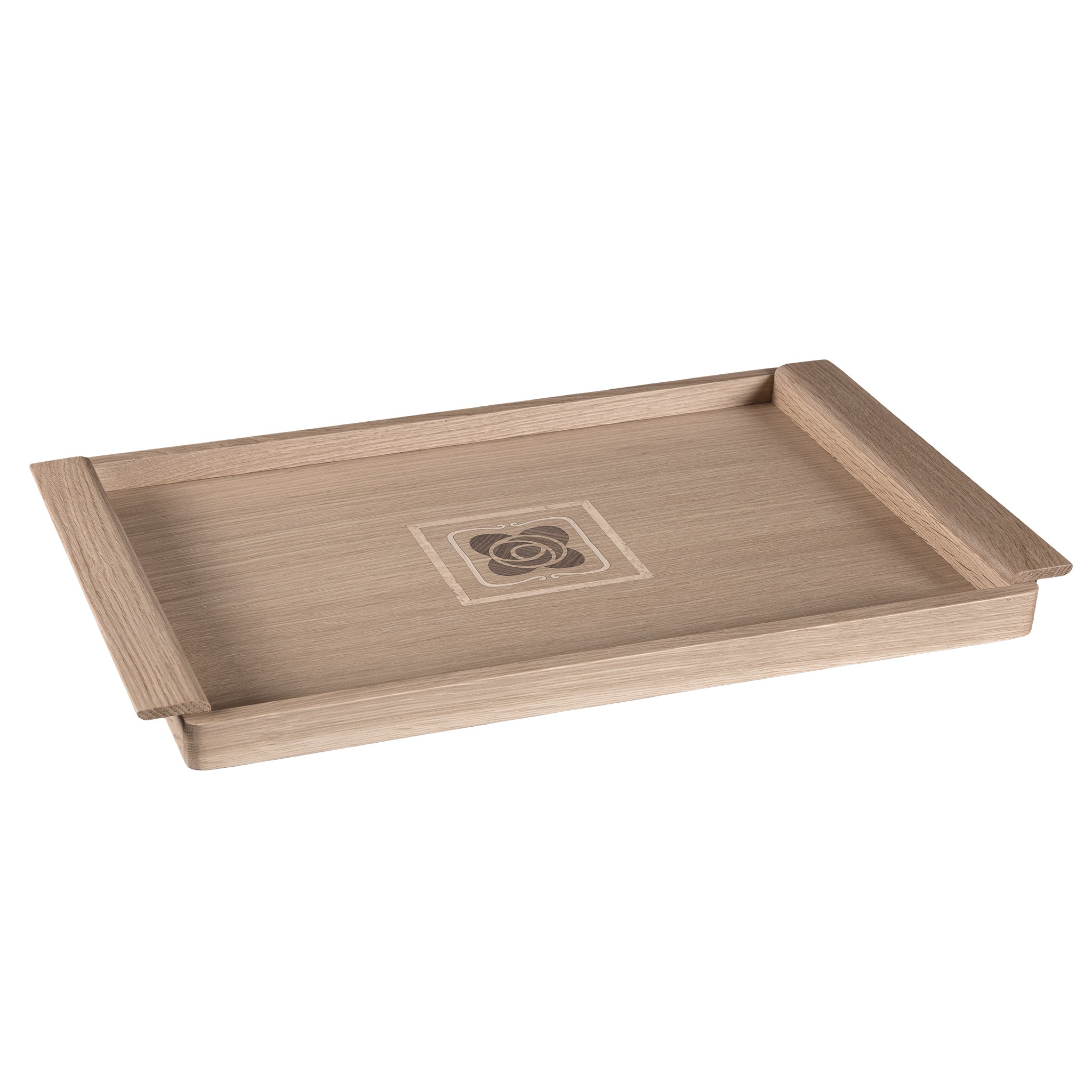 Mission Rose Serving Tray - Elegant Wooden Tray for Coffee, Breakfast, and Home Decor | Perfect for Dining, Entertaining, and Gift Giving
