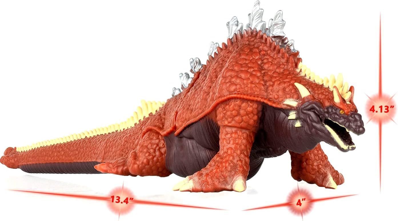 Dragon Terrestris & Amphibia Toy Set of 2 - Realistic Dinosaur Figures for Kids Collection, Educational Play & Home Decor