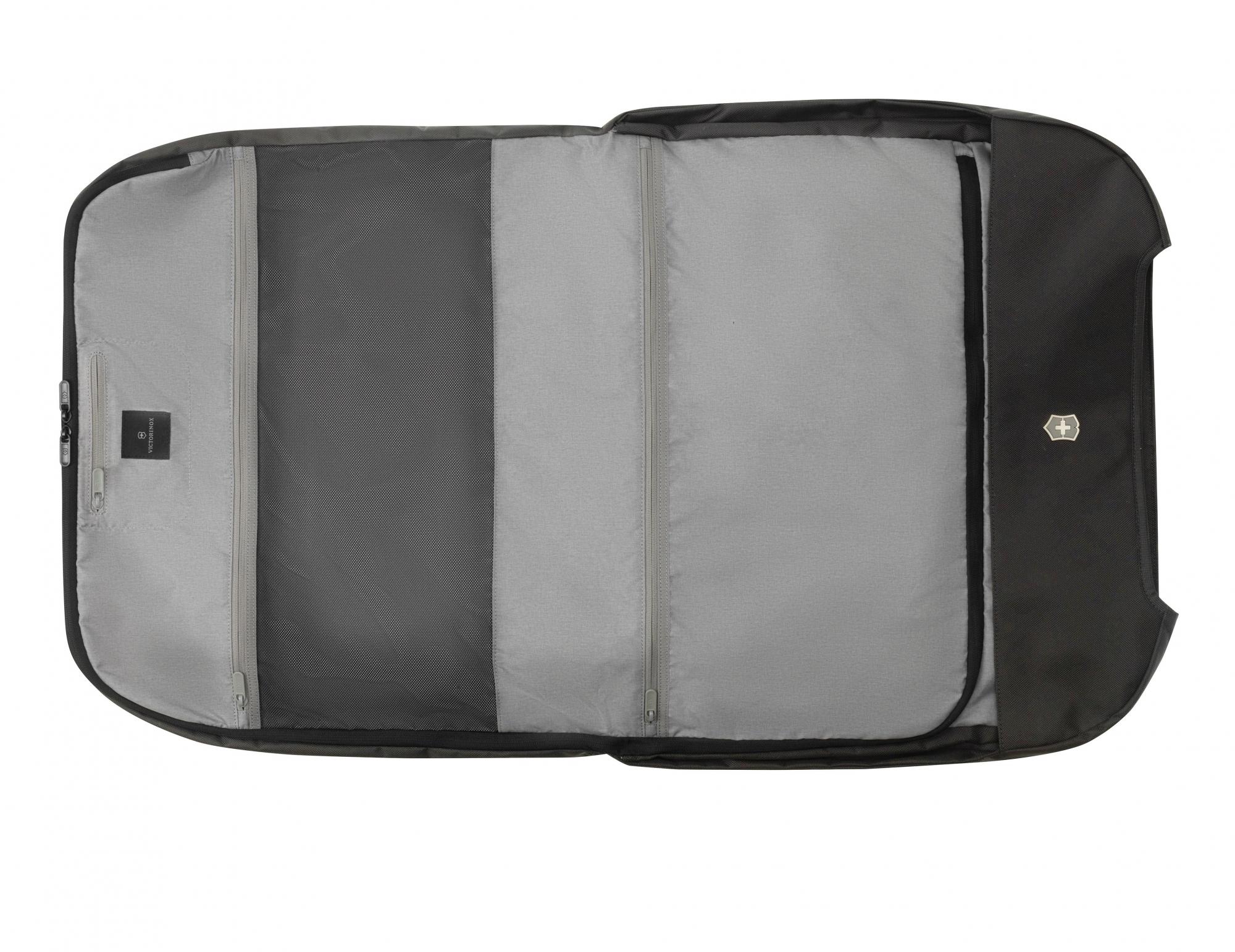 Victorinox Werks Traveler 6.0 Garment Sleeve - Premium Suit & Dress Shirt Organizer for Business Travel - Wrinkle-Free Clothes Storage Bag for Airplane & Office Commute