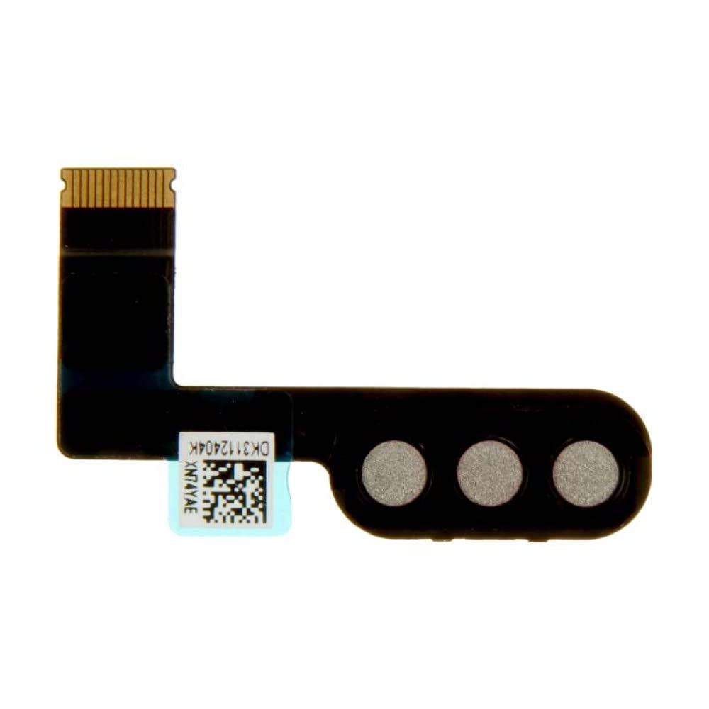 Original Flex Cable (Keyboard Connector) for Apple iPad Air 4 (Black) with Separator Card - Replacement Part for iPad Air 4th Gen Keyboard Repair, DIY Fix Solution for Home & Office Use