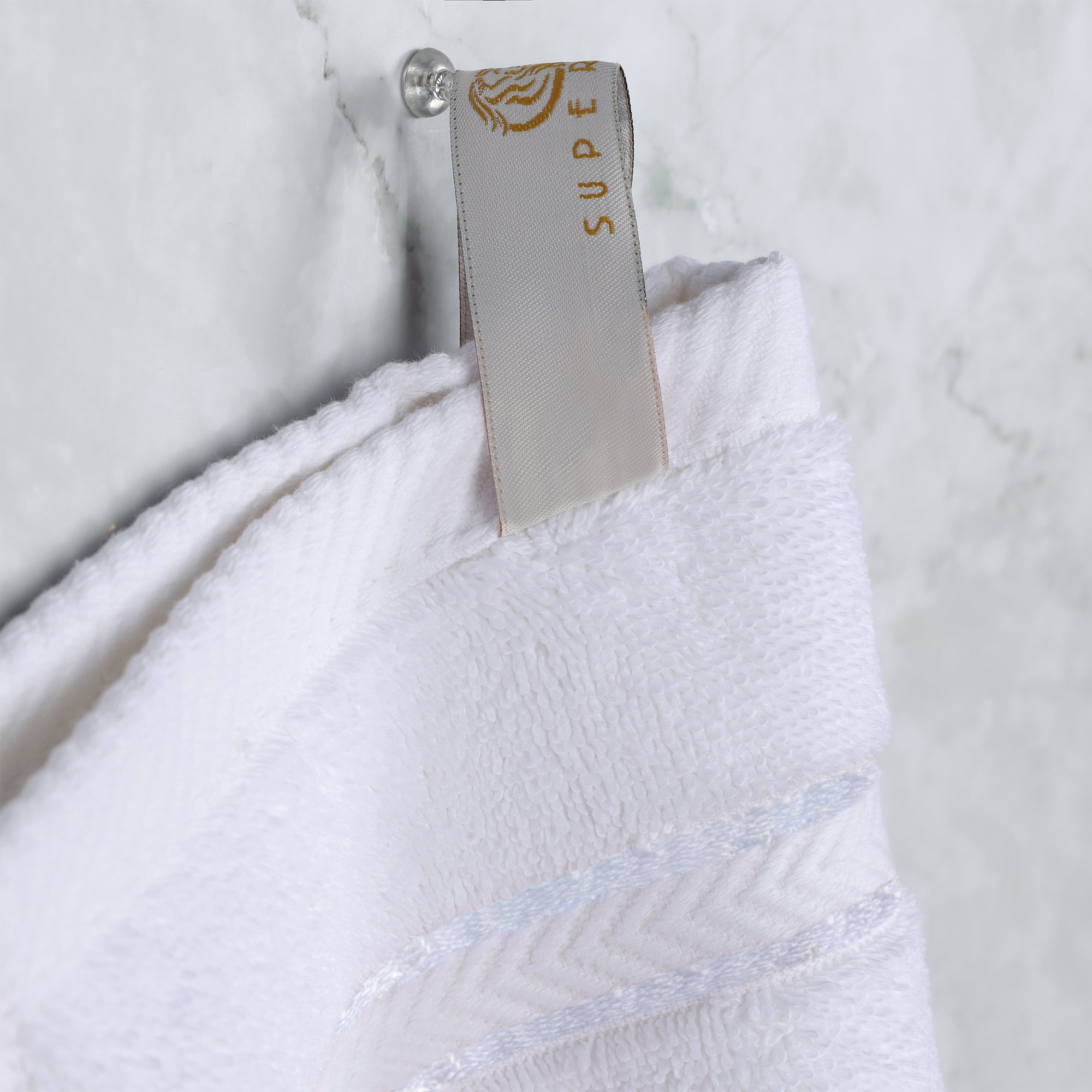 Premium 6-Piece Turkish Cotton Hand Towel Set - Ultra Soft, Highly Absorbent Bath & Kitchen Towels for Spa, Guest Bathroom & Luxury Home Use