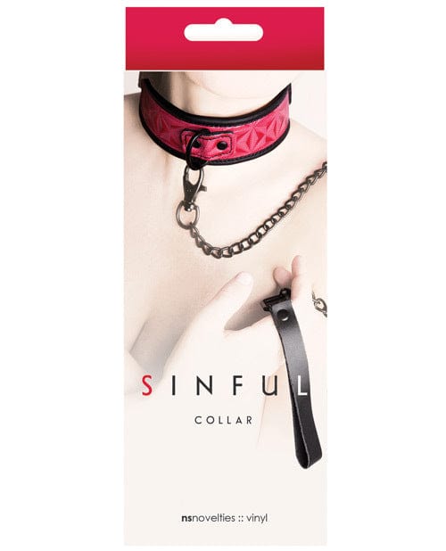 Sinful Collar Pink - Stylish Dog Collar for Small & Medium Breeds | Perfect for Daily Walks, Training & Fashion Accessories