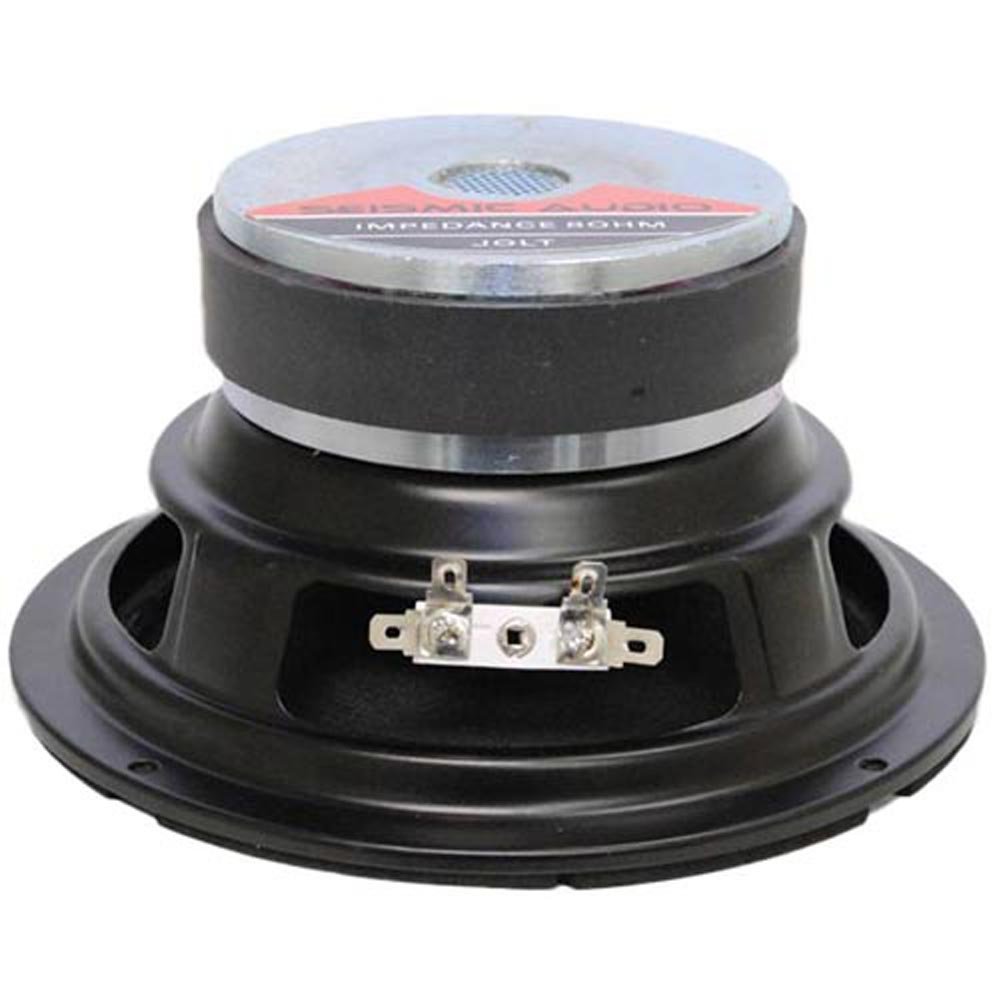 Seismic Audio Jolt-6Pair 6-Inch Bass Guitar Raw Woofers Speaker Driver - Professional Audio Replacement Parts for Live Performances & Studio Recording