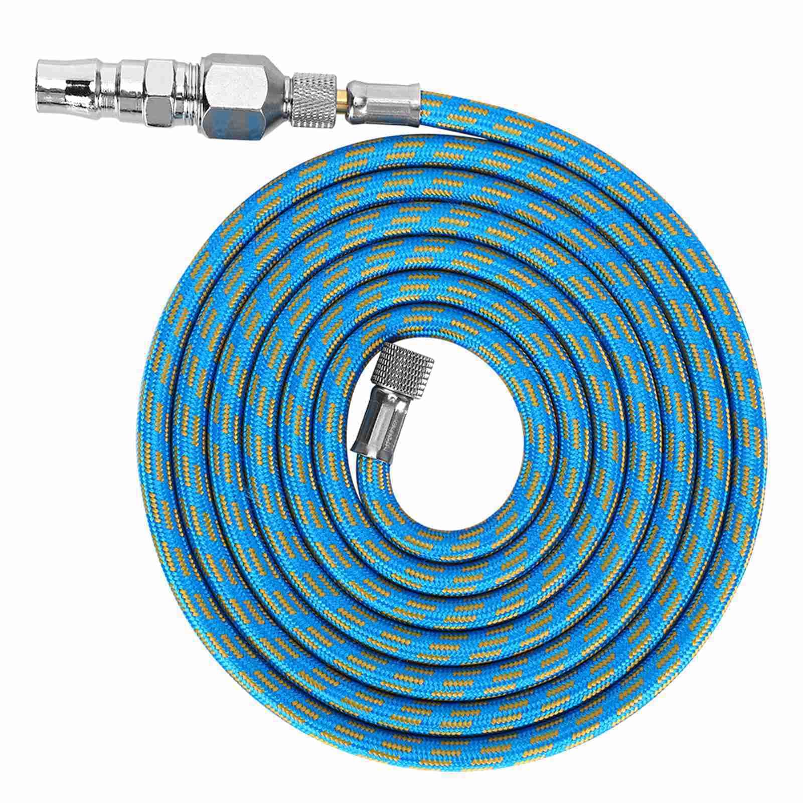 Premium Nylon Braided Airbrush Hose Adapter Kit - 1/8
