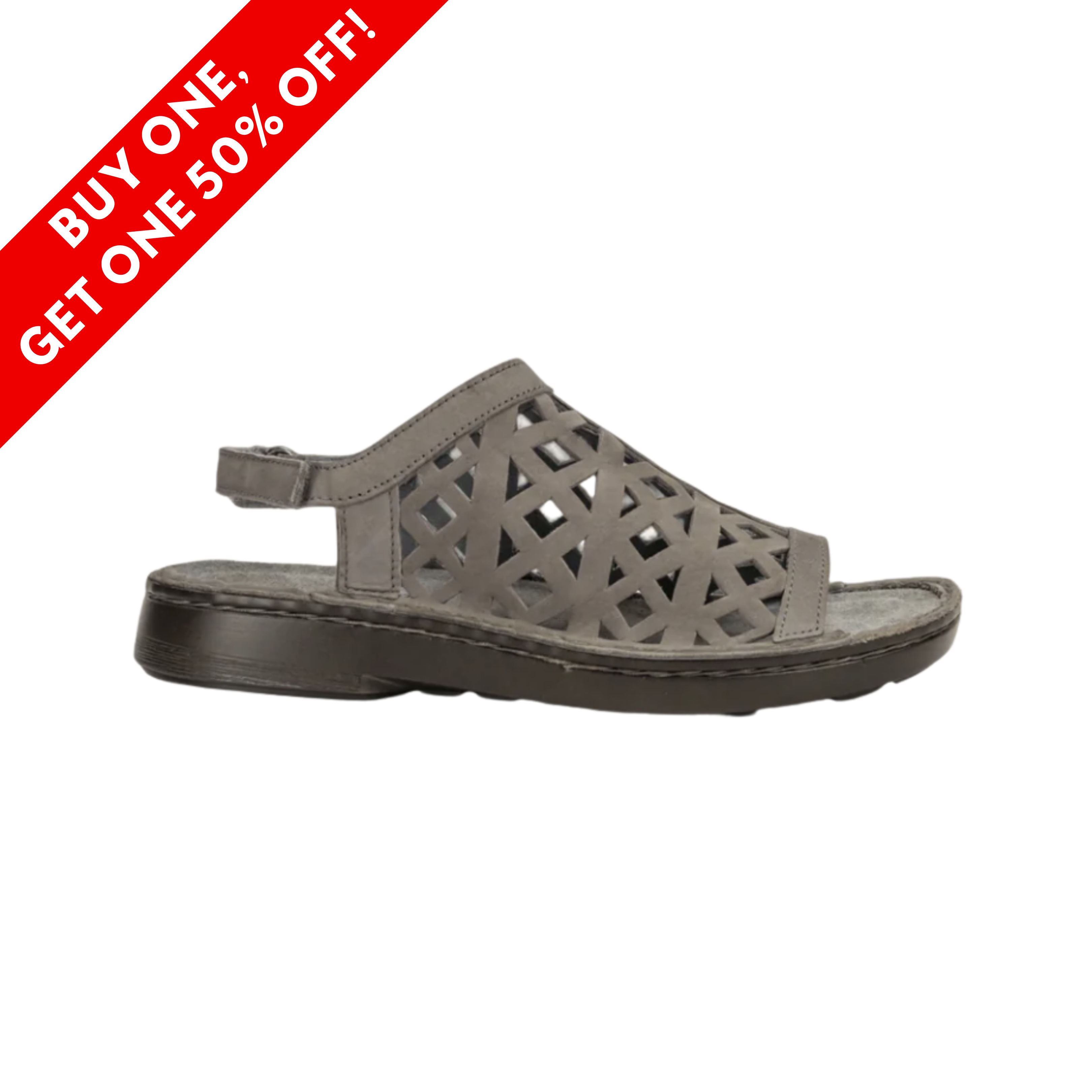 Women's Amadora Grey Smoke Nubuck Leather Shoes - Stylish & Comfortable Footwear for Casual Wear, Work & Everyday Outfits