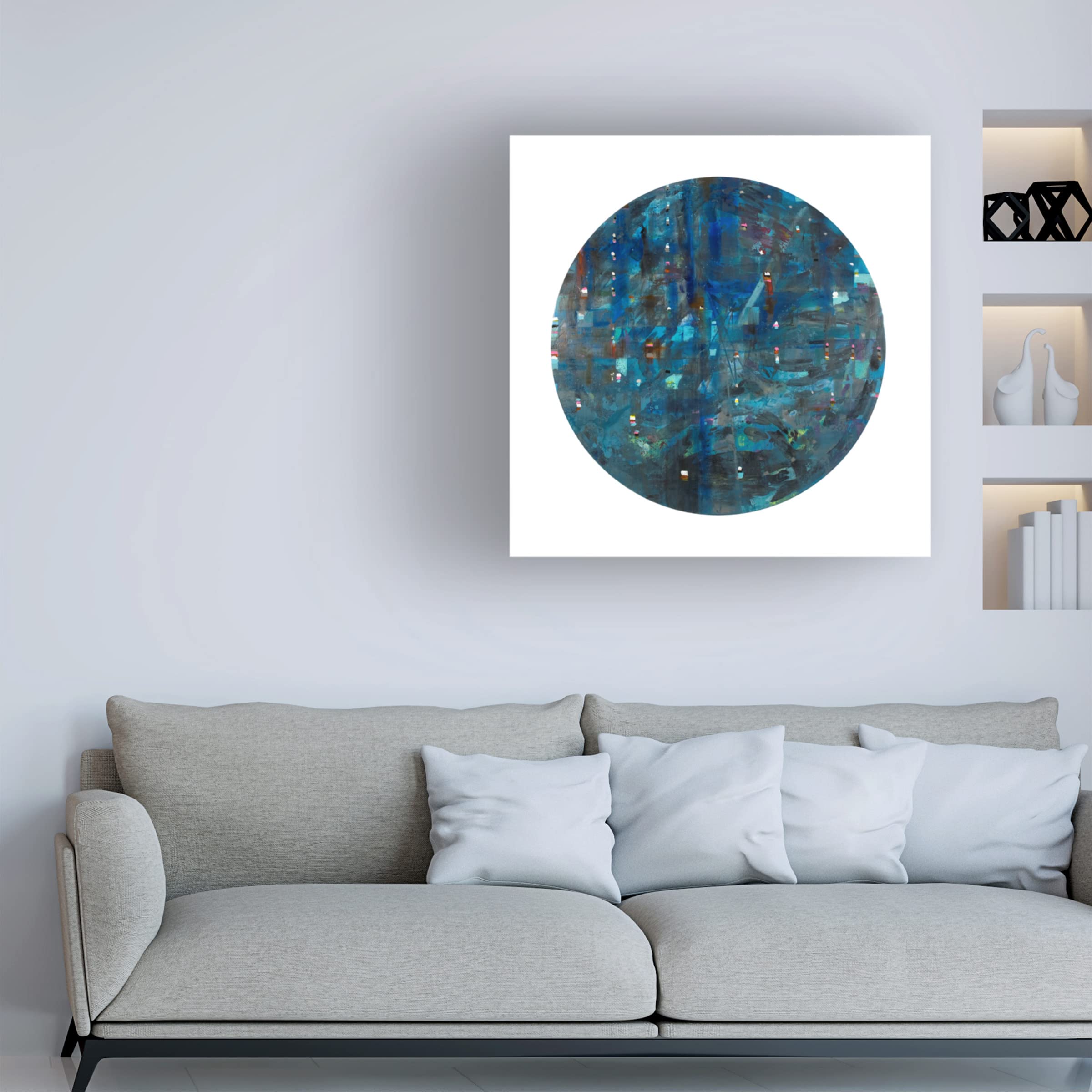 Bellissimo Art 'Galileo's Assistant II' Canvas Wall Art Print - Renaissance Astronomy Inspired Decor for Living Room, Office & Study
