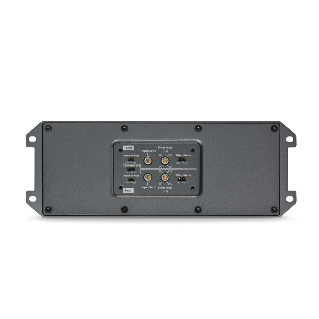 JL Audio MX280/4 MX Series Class D Full Range 4 Channel Car Amplifier - 70W x 4 RMS Power - Marine & Auto Audio System Upgrade for Boats, Cars, Trucks & SUVs