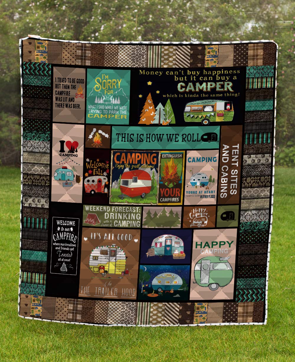 Custom Kids Quilted Blanket 38