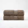 Premium Organic Cotton 650 GSM 2-Piece Bath Sheet Set - Ultra Soft & Absorbent Luxury Towels for Spa, Hotel & Home Bathroom