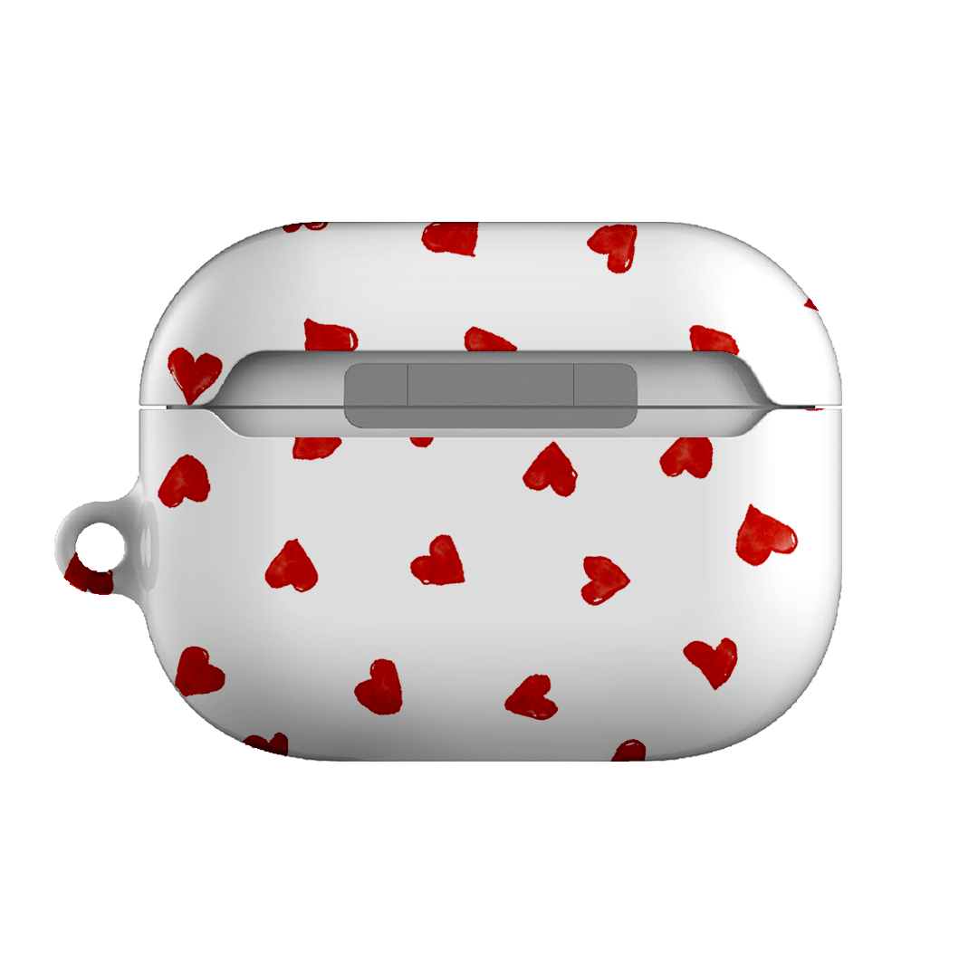 Cute Love Hearts AirPods Pro Case Cover - Shockproof Protective Silicone Sleeve for Apple AirPods Pro (1st/2nd Gen) - Perfect Gift for Valentine's Day, Anniversary & Everyday Use