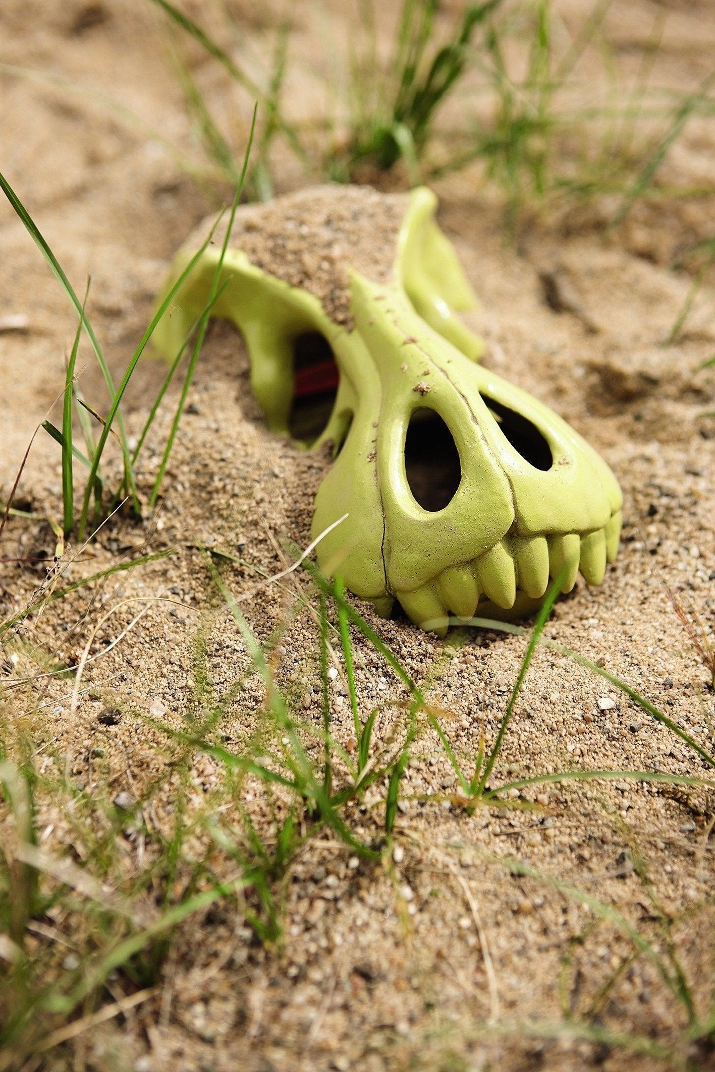HABA Dinosaur Sand Glove Toy - Kids Excavation Digger Set for Beach, Sandbox & Outdoor Play - Fun Dino Fossil Digging Kit for Children's Sand Play & STEM Learning