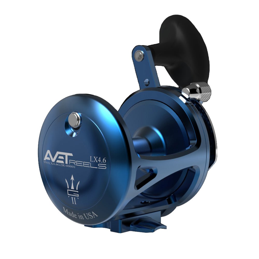 Avet LX G2 4.6 MC Single Speed Fishing Reel - Saltwater & Offshore Game Fishing Reel for Tuna, Marlin, and Big Game Fish