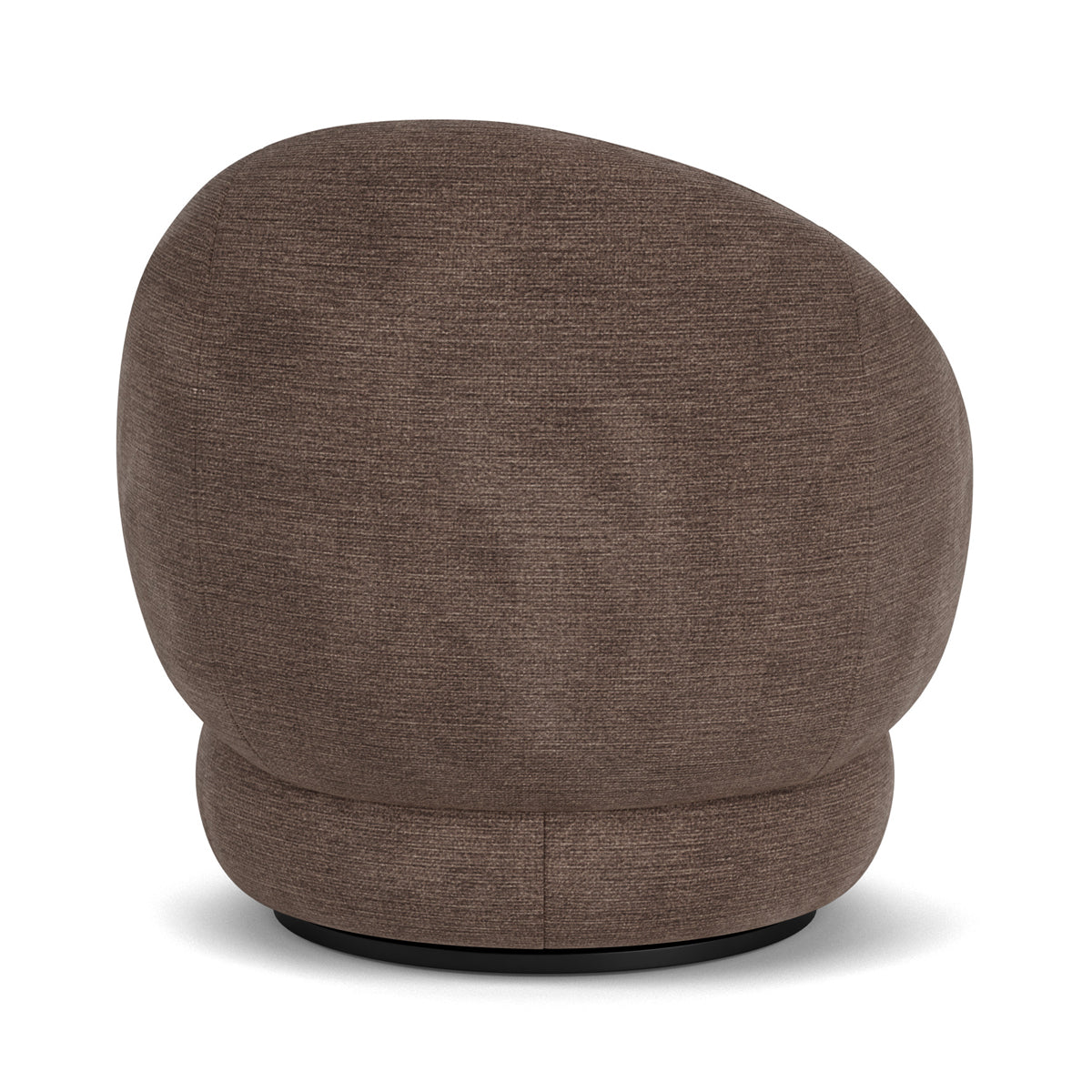 Alma Fabric Swivel Armchair - Modern Upholstered Lounge Chair with 360° Rotation, Comfortable Living Room Accent Chair for Home Office, Reading Nook, or Bedroom Relaxation