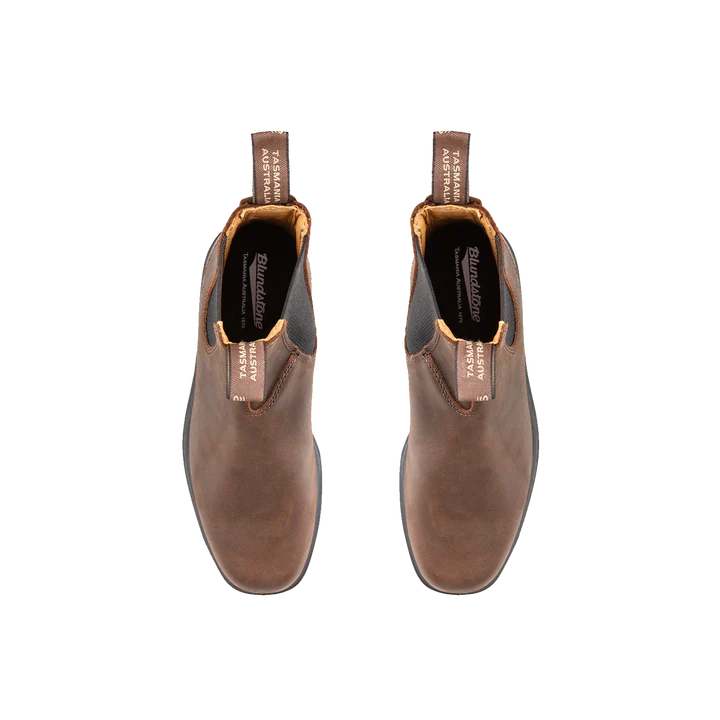 Blundstone 2029 Chelsea Boots - Premium Leather Dress Shoes for Men & Women in Antique Brown - Perfect for Office, Casual Wear & Outdoor Activities