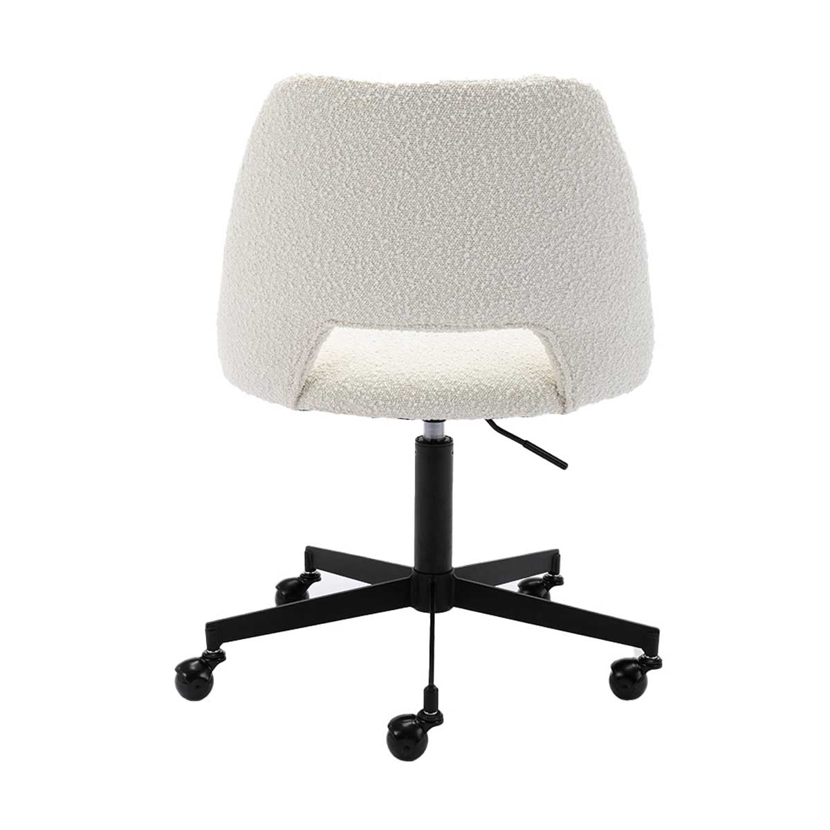 Luxury Belmont Boucle Office Chair - Ergonomic Executive Desk Chair with Adjustable Height for Home & Office Workspace - Perfect for Remote Work, Gaming & Study