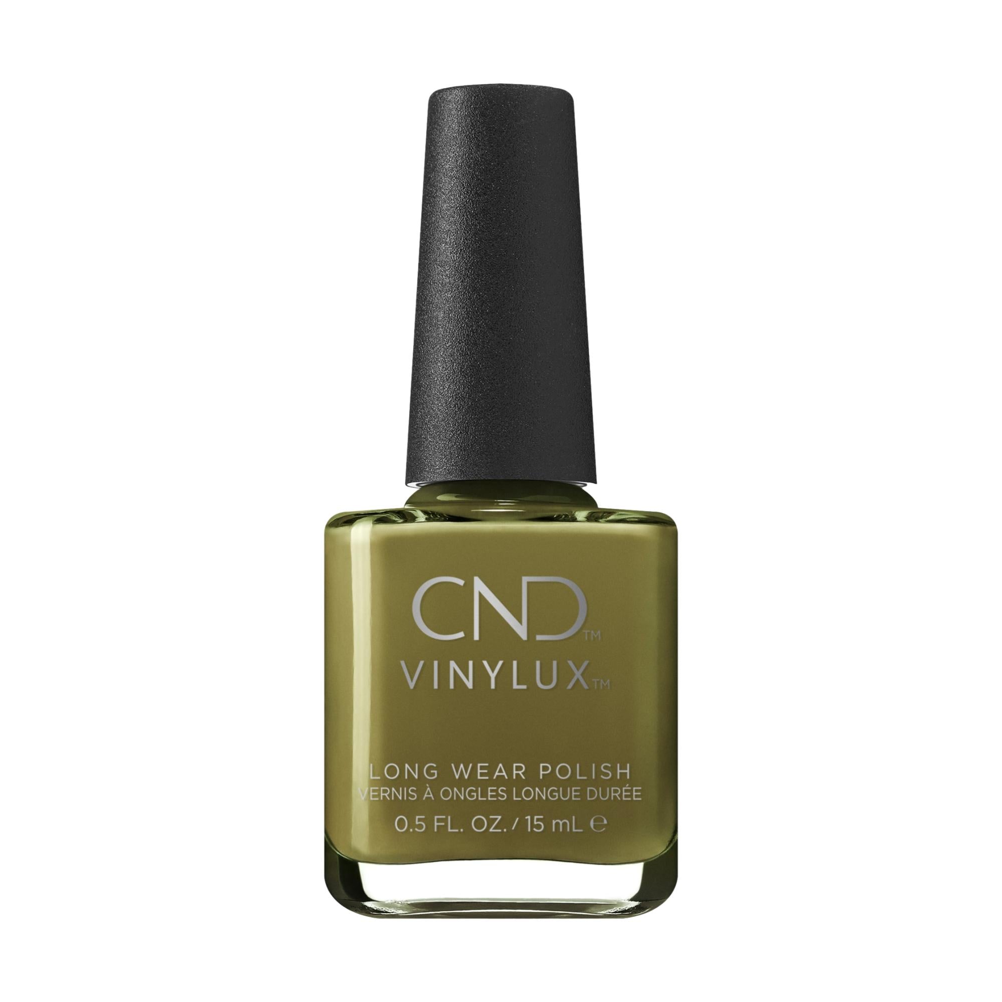 CND Vinylux Long Wear Nail Polish - Olive Grove (0.5 fl oz) - Vegan & Chip-Resistant Formula for Salon-Quality Manicures at Home | Perfect for Everyday Wear, Special Occasions & Professional Nail Artists