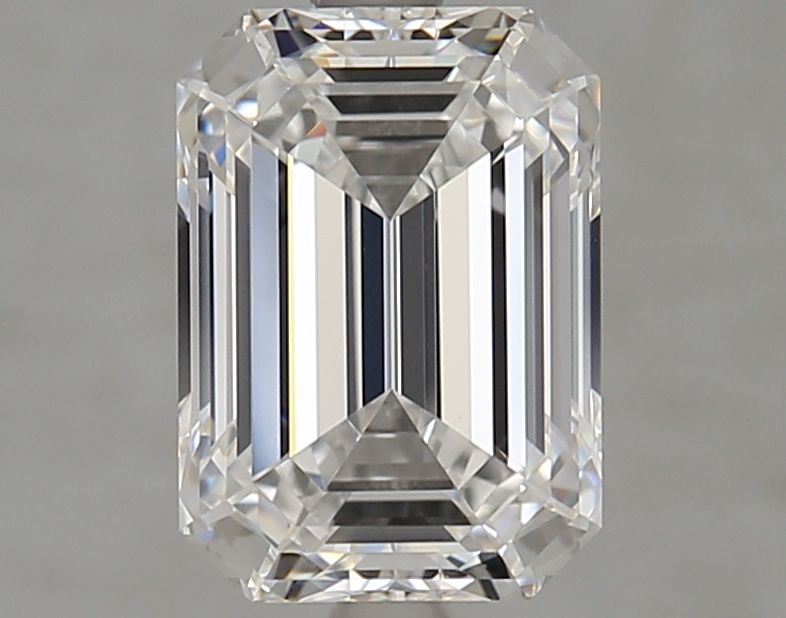 3.02 Carat E VVS2 Emerald Lab-Grown Diamond - Elegant Engagement Ring & Wedding Jewelry for Women