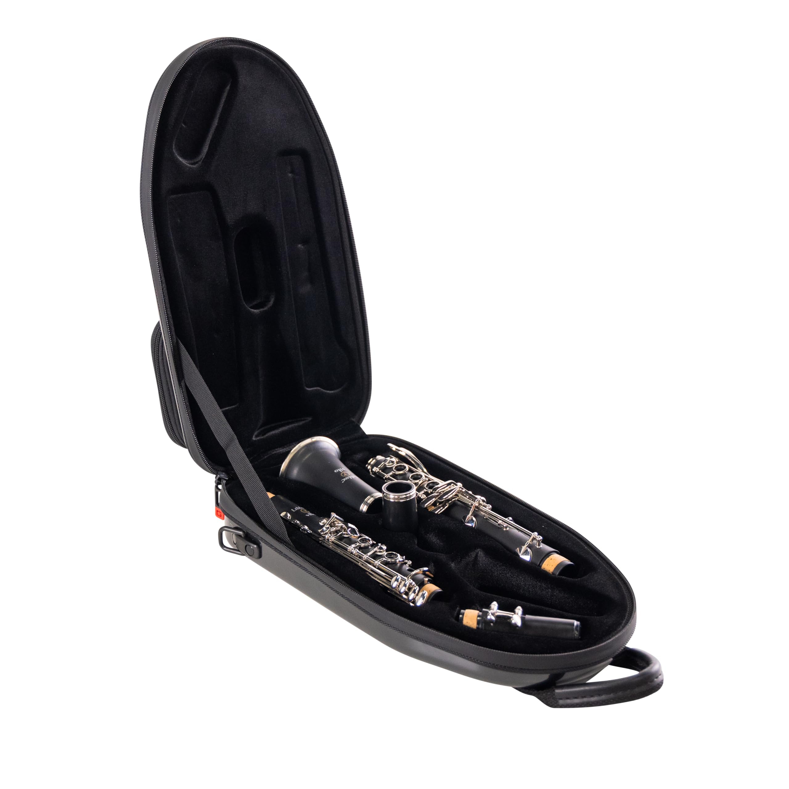 Gator GBPC-CLARINET Presto Series Pro Case for Bb Clarinets - Durable Hard Shell Protection for Professional Musicians & Travel Use