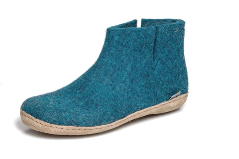 Men's Leather Sole Boots - Comfortable & Durable for Outdoor, Work & Casual Wear | Waterproof & Slip-Resistant