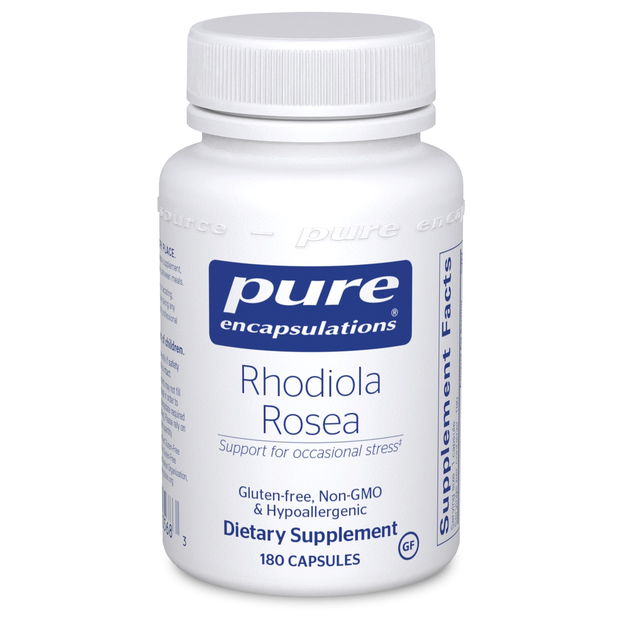Pure Encapsulations Rhodiola Rosea Supplement - Stress Relief & Energy Support for Work, Study & Fitness | Adaptogenic Herbal Extract