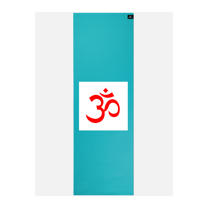 Custom Personalized Yoga Mat 6mm Thick - Non-Slip Eco-Friendly Turquoise Design for Home & Studio Workouts - Perfect Gift for Yoga Lovers