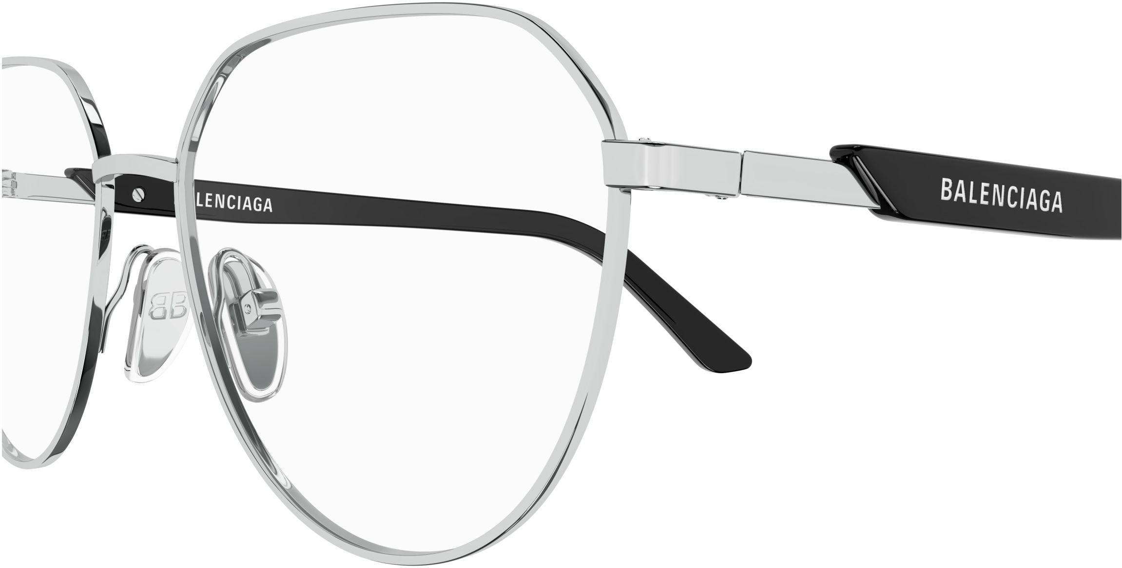 Balenciaga BB0249O Designer Eyeglasses for Men & Women - Stylish & Lightweight Frame for Everyday Wear, Work, and Fashion Outfits