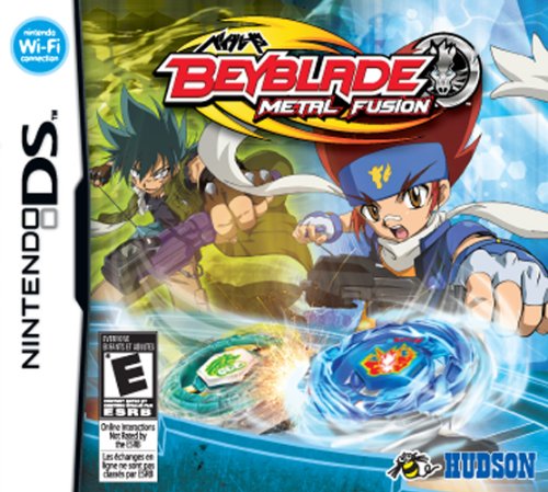 BEYBLADE METAL FUSION Nintendo DS Game - Anime Battle Spinning Top Action for Kids & Teens - Perfect for Home Entertainment & Competitive Play