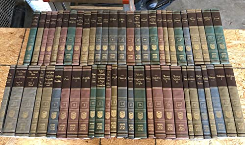 Great Books of the Western World: 54 Volume Set - Classic Literature Collection for Home Library, Study & Gift Giving | Western Philosophy & Literature Masterpieces
