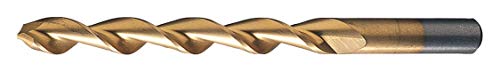 Chicago-Latrobe 53975 - High-Speed Steel (HSS) TiN Coated #46 Jobber Drill Bit Set - Pack of 5 for Metal, Wood & Plastic Drilling Projects