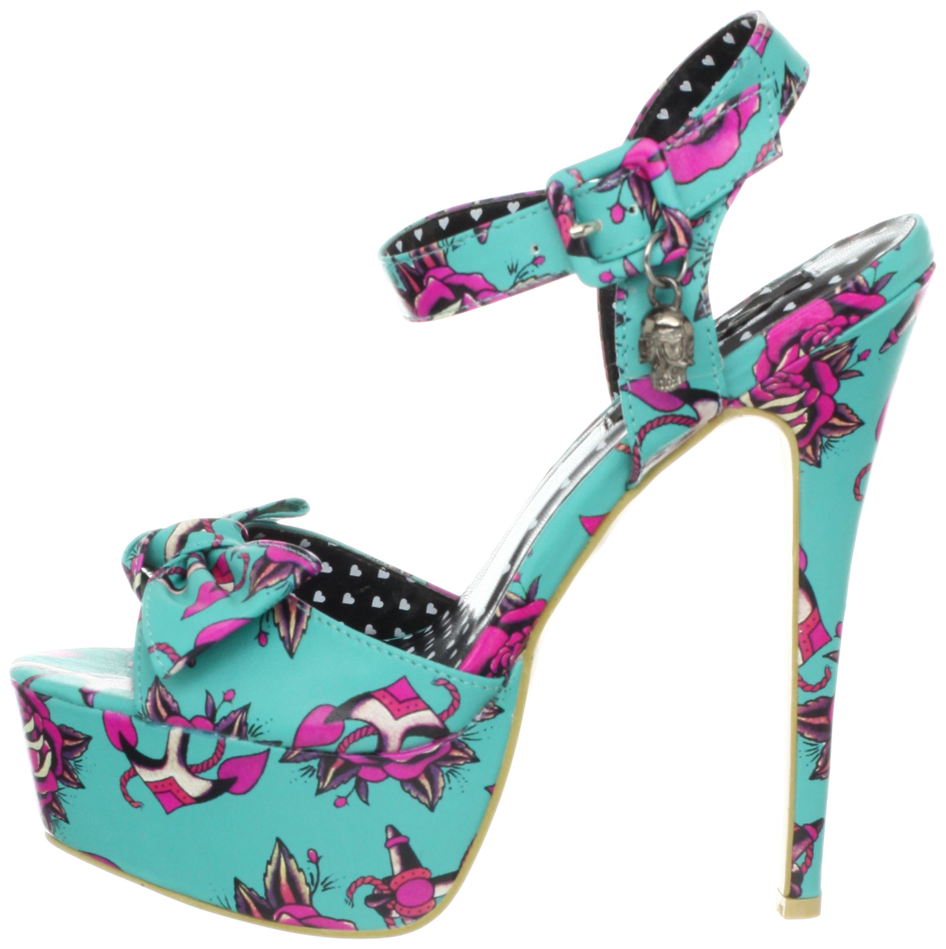 Iron Fist Women's Love Me Now Platform Sandal - Chunky Heel Comfortable Summer Shoes for Casual Outings, Beach & Music Festivals