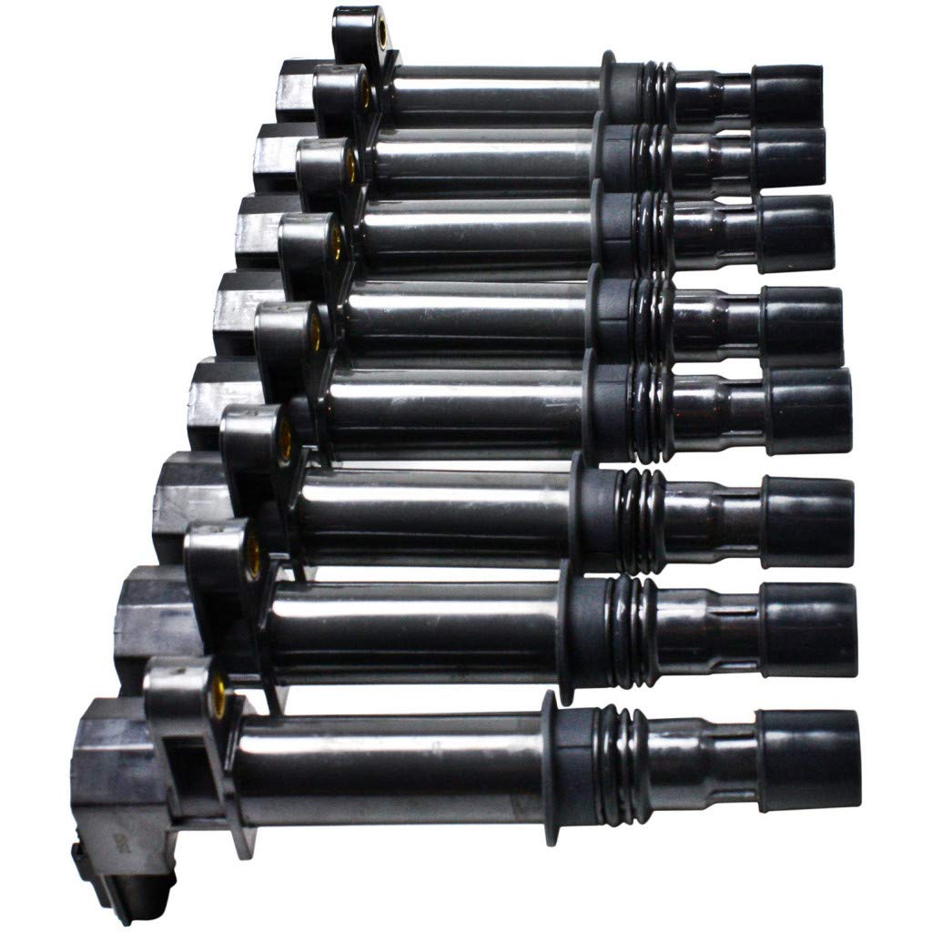 2007-2008 Dodge Nitro Ignition Coil Set - 8 Pack 12V Coil-on-Plug Replacement Parts | Compatible with Dodge Nitro 3.7L V6 Engine | Perfect for Engine Tune-ups & Performance Upgrades