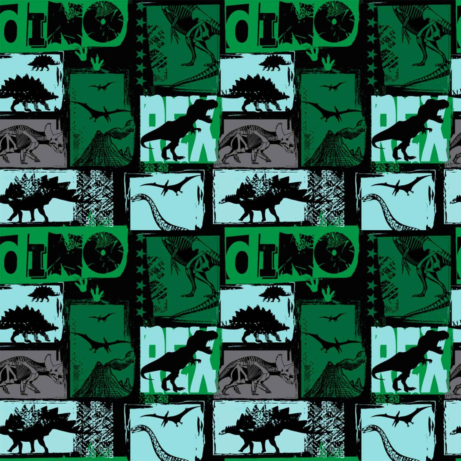 Dinosaur Wrapping Paper Rolls - 3 Rolls 17x120 Inch Birthday Gift Wrap for Kids, Boys & Girls | Dinosaur Theme Party Supplies | Perfect for Birthday Presents, Christmas Gifts & Special Occasions