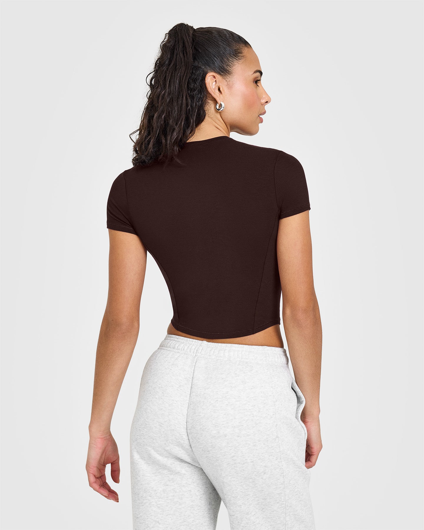 Mellow™ Soft Mid Short Sleeve T-Shirt for Men & Women | 70% Cocoa Fabric | Comfortable Casual Wear for Everyday, Gym & Outdoor Activities