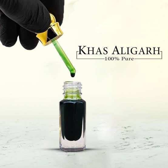 Pure Indian Ruh Khas Vetiver (Ali Garh) - Premium Essential Oil for Aromatherapy, Skincare & Relaxation - Available in All Sizes - Perfect for Diffusers, Massage & DIY Beauty Products