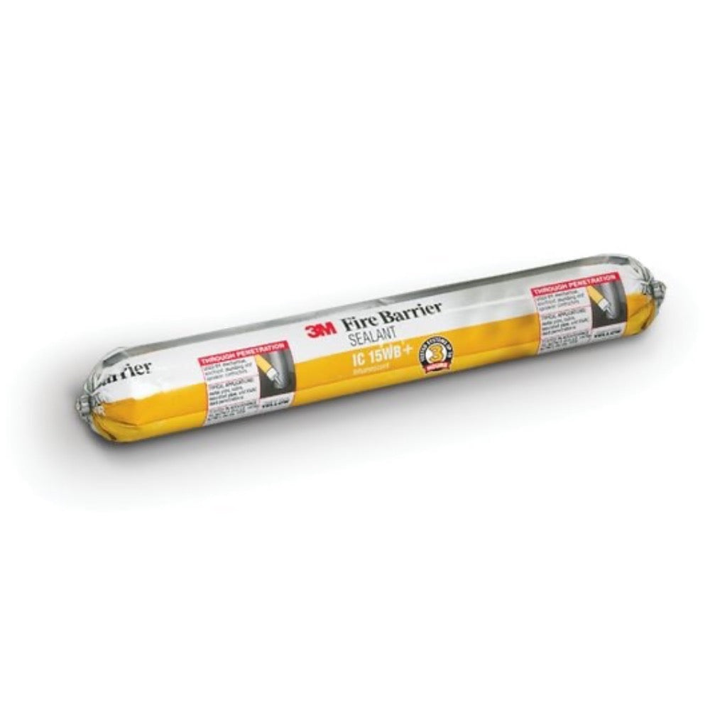 3M Fire Barrier Sealant IC 15WB+ - High Temperature Fireproof Sealant for Gaps & Joints - Ideal for HVAC, Electrical and Plumbing Fire Protection in Commercial Buildings