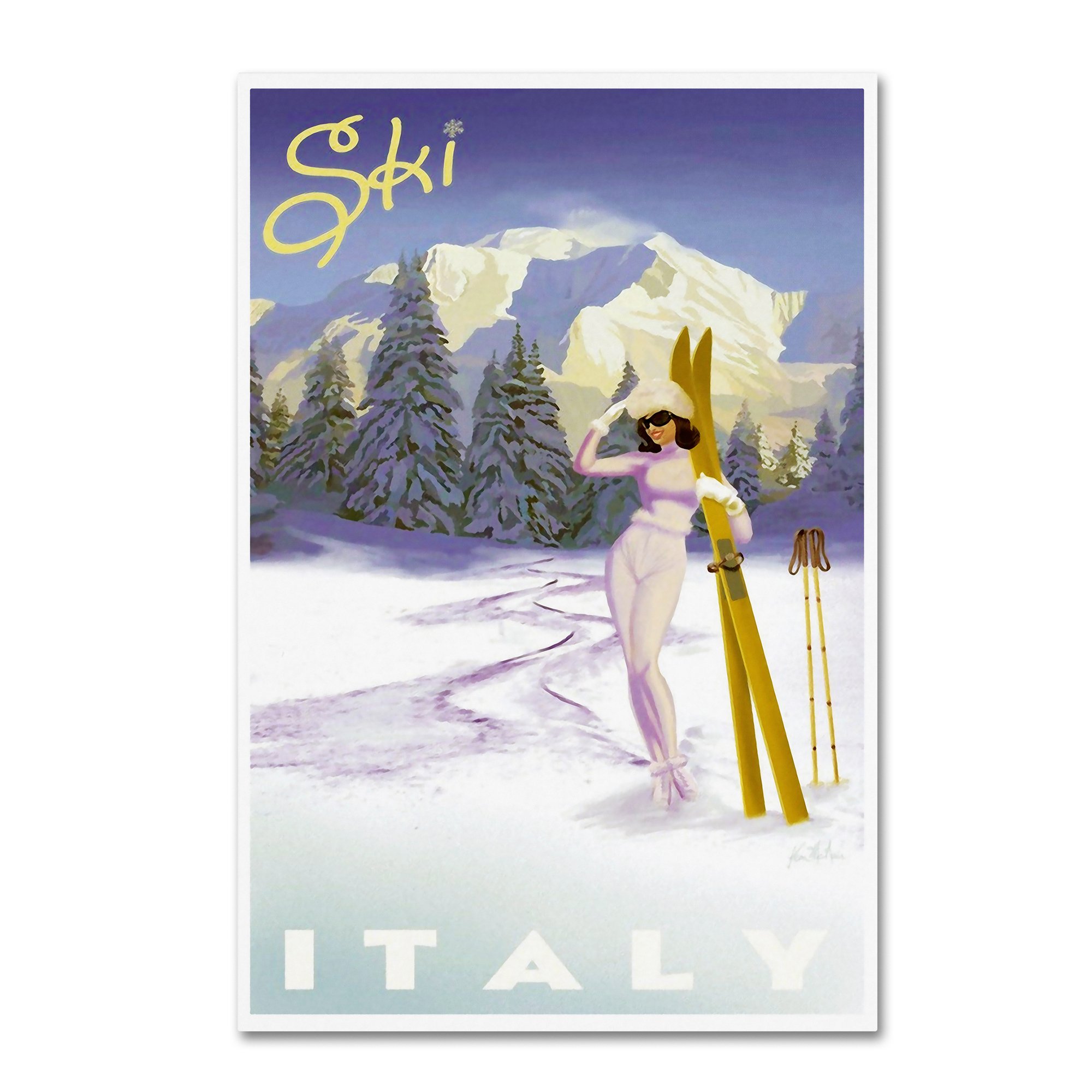 Vintage Apple Collection Travel Sports 010 - 30x47 Inch Large Travel Poster for Adventure Enthusiasts - Perfect for Home, Office, Gym & Man Cave Decor