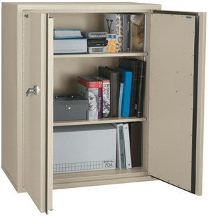 FireKing CF4436 D Secure Storage Cabinet - Heavy Duty Steel Filing Cabinet with Lock for Office & Home Organization - Perfect for Documents, Files & Valuables Storage