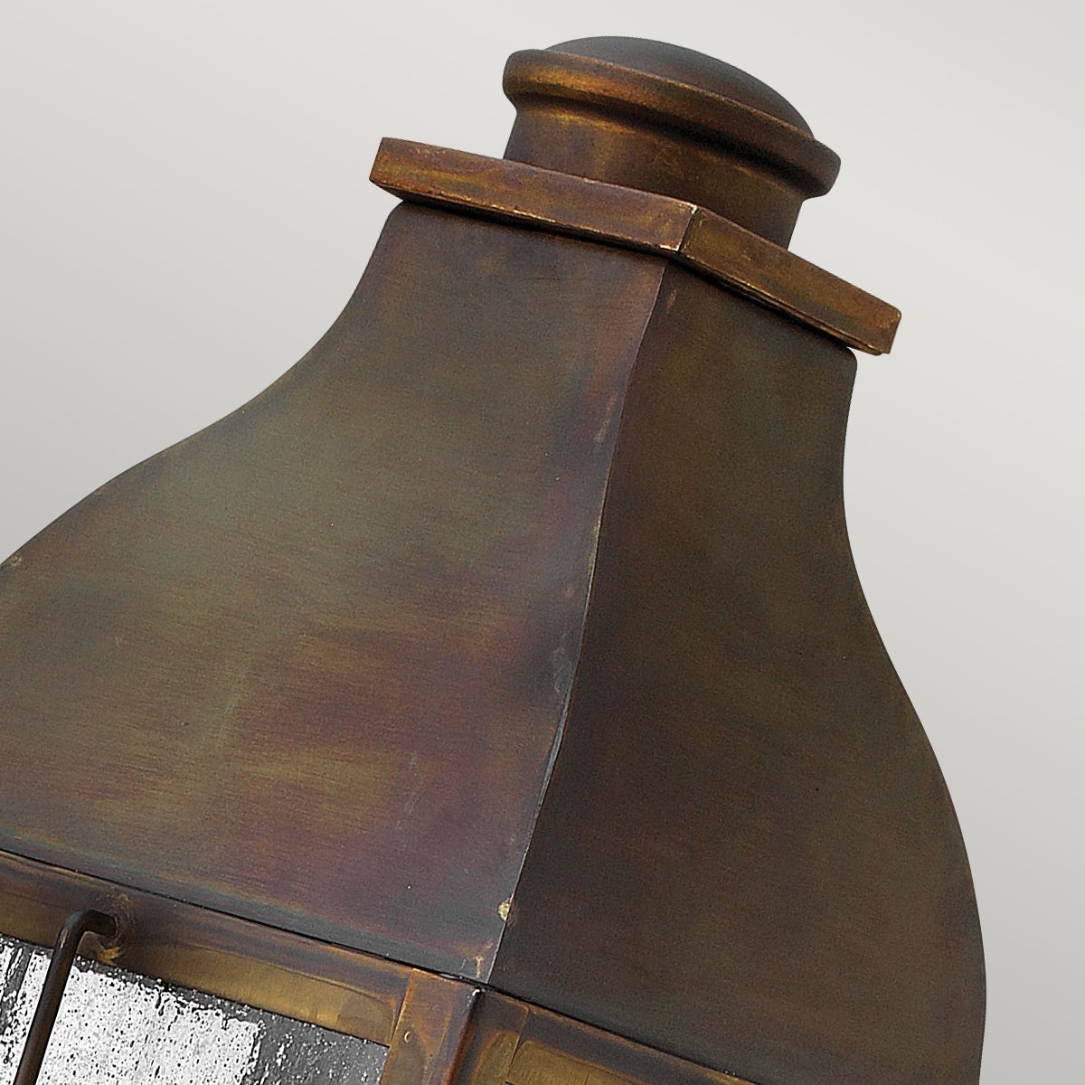 Bingham Small/Medium/Large Wall Lantern with Sienna Finish - Outdoor Lighting for Porch, Patio, and Garden Decor